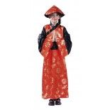 P'TIT Clown re55014 - Déguisement de chinoise enfant taille 4/6 ans