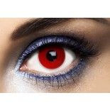 P'TIT Clown re55504 - Lentilles de contact fantaisie, œil rouge, la paire