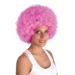 P'TIT Clown re64467 - Perruque WILLY Afro, rose