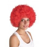 P'TIT Clown re64468 - Perruque WILLY Afro, rouge