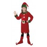 P'TIT Clown re66077 -Déguisement enfant lutin fille, 140 cm 10/12 ans