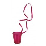 Lot de 6 colliers shooter EVJF, Rose