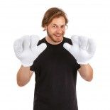 P'TIT Clown re66646 - Gants blancs géants de souris