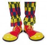 P'TIT Clown re66672 - Chaussures de clown jaune et rouge