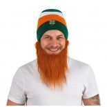 P'TIT Clown re66685 - Bonnet drapeau Saint Patrick avec barbe