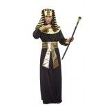 P'TIT Clown re66748 - Déguisement égyptien pharaon adulte, taille S/M