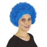 P'TIT Clown re68006 - Perruque pop bleue