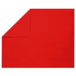 Lot de 16 Sets de table rectangulaires Airlaid voie sèche, Rouge