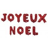 P'TIT Clown re70382 - Ballon alu lettres JOYEUX NOEL 30 cm