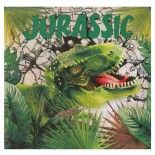 Sachet de 20 Serviettes Dinosaure T-Rex en papier