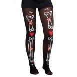 P'TIT Clown re74324 - Collants Day of the Dead