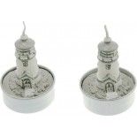 Chaks 80206, Set de 2 bougies Phare 6cm