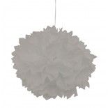 Chaks 80503-21, Set de 2 Pompons boules Papier De Soie 30cm, Gris