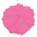 Chaks 80504-37, Set de 2 Pompons boules Papier De Soie 40cm, Rose Vif