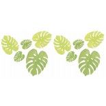 Chaks 80573, Lot de 10 Feuilles Tropicales en bois à disperser