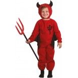 P'TIT Clown re82317 - Déguisement diable diablotin enfant 104 cm, 3/4 ans