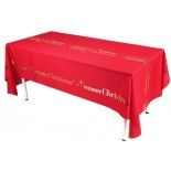 Nappe Merry Christmas Chic, 2,56m Or/Rouge