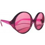 Grandes Lunettes hippie ROSES