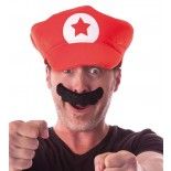 Moustache Mario noire