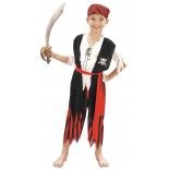 Party Pro 8728879079, Costume Moussaillon Pirate, 7-9 ans