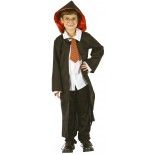 Party Pro 8728719379, Déguisement petit sorcier, taille 7-9 ans