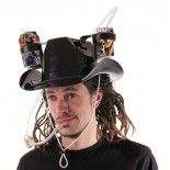 Party Pro 87320, Chapeau Cowboy apéro noir