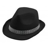 Party Pro 87337, Chapeau borsalino polyester noir