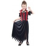 P'TIT Clown re87417 - Déguisement enfant vampirella 5/6 ans