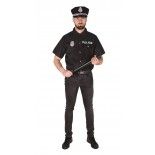 P'TIT Clown re88034, Déguisement Policier adulte L/XL