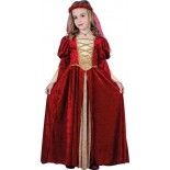 P'TIT Clown re88258 - Déguisement enfant de reine 10/12 ans