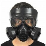 Party Pro 91265008, Masque à gaz factice noir