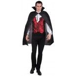 Cape de vampire en tissu 120cm