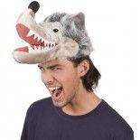 Chapeau tête de loup