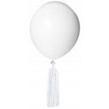 Kit de 6 Ballons Pompons ® blanc/BLANC