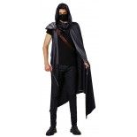 Chaks C4255, Déguisement Ninja masqué, adulte