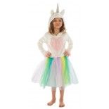 Chaks C4355116, Déguisement Robe Licorne 116cm, 4-6 ans