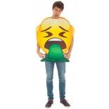 Chaks C4465, Déguisement Emoji® Vomito adulte