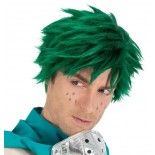 Perruque Izuku Midoriya ® verte, de My Hero Academia