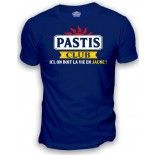 T-Shirt Pastis Club, bleu taille XL