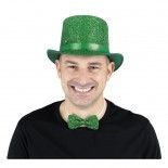 Party Pro 8651010, Chapeau Haut de forme paillettes Saint Patrick