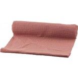 Chaks 11775-03, Chemin de table coton gaufré 3m Vieux Rose