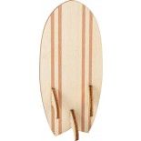 Set de 8 marque places Surf en bois 9 cm