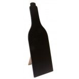 Bouteille de Vin ardoise marque-table 25cm