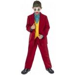 Déguisement Mr Crazy joker enfant 128cm, 7-9 ans