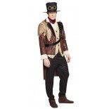 Déguisement Captain Steampunk homme, taille L adulte