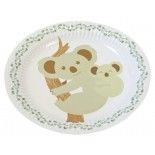 Paquet de 6 Assiettes Koala en carton 18cm