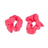 Lot de 2 Chouchous Rose fluo