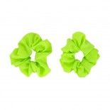 Lot de 2 Chouchous Vert fluo