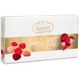 Boite de 1kg de MINI-COEURS chocolat assortis thème LOVE