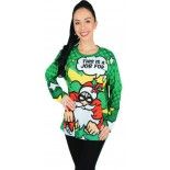 P'TIT Clown re22792, T-shirt de Noël - Super Santa Claus taille XS